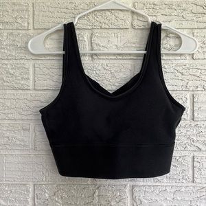 Under Armour Black Fitted Sports Bra